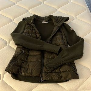 Moncler puffer vest/sweater